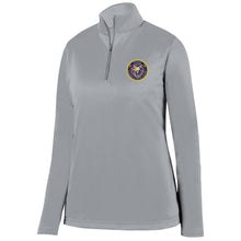 Load image into Gallery viewer, Tulsa Classical Academy - &quot;Seal&quot; Ladies 1/4 Zip Performance Fleece Pullover
