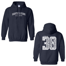 Load image into Gallery viewer, Monte Cassino - "Class Of" Youth/Adult Hooded Sweatshirt
