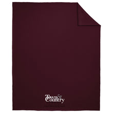 Load image into Gallery viewer, Town &amp; Country School - &quot;T&amp;C Stacked&quot; Sweatshirt Stadium Blanket
