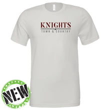 Load image into Gallery viewer, Town &amp; Country School - &quot;T&amp;C Knights&quot; Youth/Adult Fashion Soft SS T
