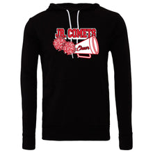 Load image into Gallery viewer, Junior Comets Cheer - &quot;Pom Poms&quot; Youth/Adult Hooded Sweatshirt
