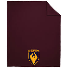 Load image into Gallery viewer, Seven Oaks Classical School - &quot;Firehawk&quot; Sweatshirt Stadium Blanket
