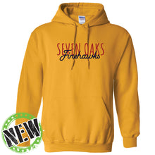 Load image into Gallery viewer, Seven Oaks Classical School - &quot;Overlap&quot; Adult Hooded Sweatshirt
