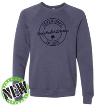 Load image into Gallery viewer, Seven Oaks Classical School - &quot;Monotone&quot; Youth/Adult Crewneck Sweatshirt
