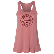 Load image into Gallery viewer, Seven Oaks Classical School- &quot;Monotone&quot; Ladies Flowy Tank Top
