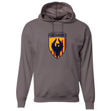 Load image into Gallery viewer, Seven Oaks Classical School - &quot;Firehawk&quot; Youth/Adult Performance Fleece Hoodie
