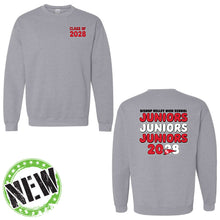 Load image into Gallery viewer, Bishop Kelley High School - "Juniors Class of 2028" Adult/Unisex Crewneck Sweatshirt
