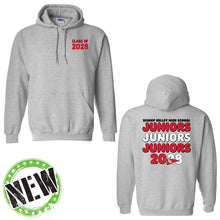 Load image into Gallery viewer, Bishop Kelley High School - "Juniors Class of 2028" Adult/Unisex Hooded Sweatshirt

