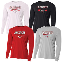 Load image into Gallery viewer, Junior Comets Football - Youth/Adult Performance LS T
