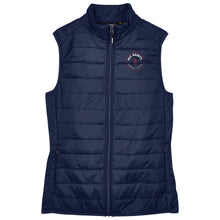 Load image into Gallery viewer, All Saints Catholic School - &quot;Crest&quot; Women&#39;s Packable Puffer Vest
