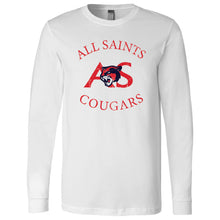 Load image into Gallery viewer, All Saints Catholic School - &quot;Vintage&quot; Youth/Adult Long Sleeve T
