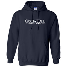 Load image into Gallery viewer, Cascia Hall Centennial - "Celebrating 100" Youth/Adult Hooded Sweatshirt
