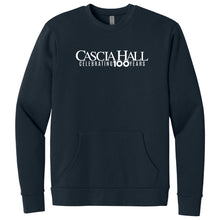 Load image into Gallery viewer, Cascia Hall Centennial - "Celebrating 100" Adult/Unisex Pocket Crewneck Sweatshirt
