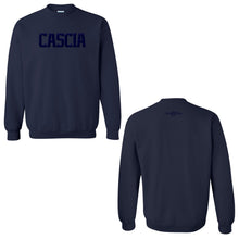 Load image into Gallery viewer, Cascia Hall Preparatory School - "Mono Puff" Youth/Adult Crewneck Sweatshirt
