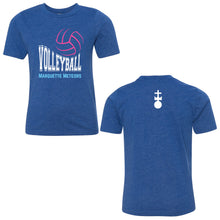 Load image into Gallery viewer, Marquette Catholic School - &quot;Volleyball&quot; Youth/Adult Fashion Blended SS T
