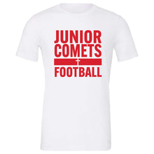 Load image into Gallery viewer, Junior Comets Football - Youth/Adult Blended Short Sleeve T
