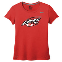 Load image into Gallery viewer, Junior Comets Football - Ladies Nike Legend T
