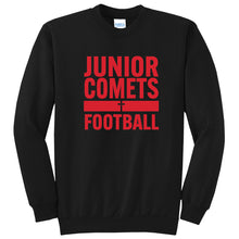 Load image into Gallery viewer, Junior Comets Football - Youth/Adult Crewneck Sweatshirt
