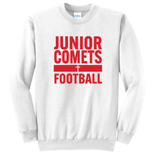 Load image into Gallery viewer, Junior Comets Football - Youth/Adult Crewneck Sweatshirt

