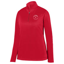 Load image into Gallery viewer, All Saints Catholic School - "Crest" Ladies 1/4 Zip Performance Fleece Pullover
