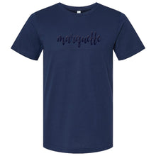 Load image into Gallery viewer, Marquette Teachers - &quot;Puff Script&quot; Adult Blended SS T
