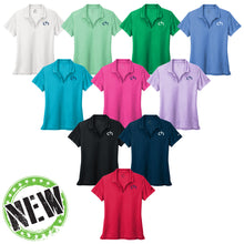 Load image into Gallery viewer, Cascia Hall Preparatory School - &quot;CH&quot; Ladies Performance Micro Pique Polo
