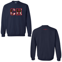 Load image into Gallery viewer, Cascia Hall Preparatory School - &quot;Varsity Plaid&quot; Youth/Adult Crewneck Sweatshirt
