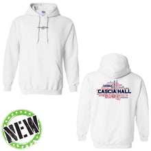 Load image into Gallery viewer, Cascia Hall Preparatory School - &quot;Word Cloud&quot; Youth/Adult Hooded Sweatshirt
