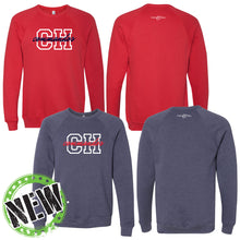Load image into Gallery viewer, Cascia Hall Preparatory School - &quot;Varsity Puff&quot; Youth/Adult Crewneck Sweatshirt
