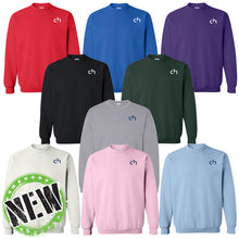 Load image into Gallery viewer, Cascia Hall Preparatory School - &quot;CH&quot; Adult Crewneck Sweatshirt
