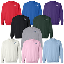 Load image into Gallery viewer, Cascia Hall Preparatory School - &quot;CH&quot; Adult Crewneck Sweatshirt
