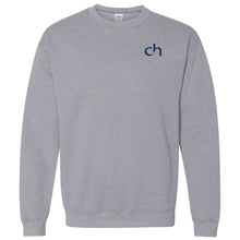 Load image into Gallery viewer, Cascia Hall Preparatory School - &quot;CH&quot; Adult Crewneck Sweatshirt
