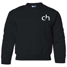 Load image into Gallery viewer, Cascia Hall Preparatory School - &quot;CH&quot; Youth Crewneck Sweatshirt
