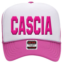 Load image into Gallery viewer, Cascia Hall - "3D Cascia" 5-Panel Foam Front Trucker
