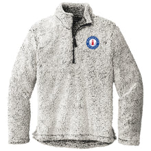 Load image into Gallery viewer, Marquette Teachers - &quot;Crest Emb.&quot; Adult Cozy 1/4-Zip Fleece
