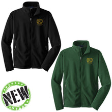 Load image into Gallery viewer, Weathermore Academy - &quot;Crest Emb.&quot; Youth/Adult Fleece Jacket
