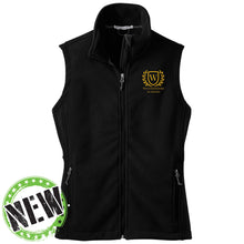 Load image into Gallery viewer, Weathermore Academy - &quot;Crest Emb.&quot; Ladies Value Fleece Vest
