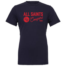 Load image into Gallery viewer, All Saints Catholic School - &quot;EST. 1981&quot; Youth/Adult Fashion Soft Short Sleeve T
