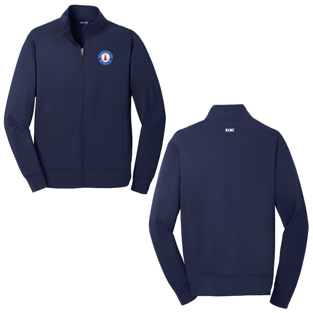 Marquette Catholic School- Youth/Adult Full-Zip Performance Fleece Jacket