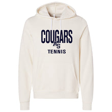 Load image into Gallery viewer, All Saints Catholic School - &quot;Cougars Tennis&quot; Youth/Adult Hooded Sweatshirt
