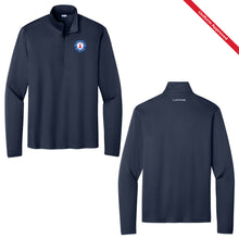 Load image into Gallery viewer, Marquette Catholic School - "Crest" Youth/Adult Lightweight 1/4 Zip Performance Pullover
