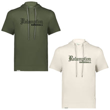 Load image into Gallery viewer, Redemption Baseball- Youth/Adult Eco Revive Short Sleeve Soft Knit Hoodie
