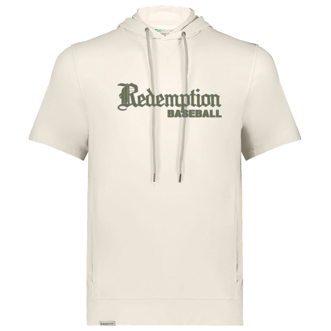 Redemption Baseball- Youth/Adult Eco Revive Short Sleeve Soft Knit Hoodie