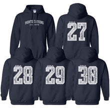 Load image into Gallery viewer, Monte Cassino - "Class Of" Youth/Adult Hooded Sweatshirt
