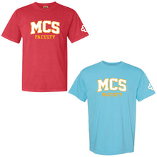 Load image into Gallery viewer, Monte Cassino - &quot;MCS Faculty&quot; Adult Garment-Dyed Heavyweight T-Shirt
