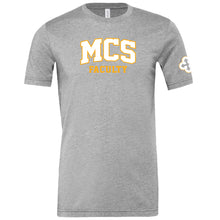 Load image into Gallery viewer, Monte Cassino - &quot;MCS Faculty&quot; Adult CVC Jersey Tee
