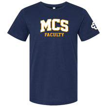 Load image into Gallery viewer, Monte Cassino - &quot;MCS Faculty&quot; Adult CVC Jersey Tee
