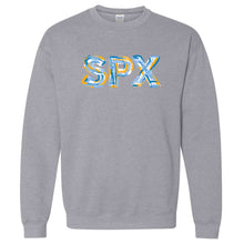 Load image into Gallery viewer, St. Pius X Catholic School - "Chalk" Youth/Adult Crewneck Sweatshirt
