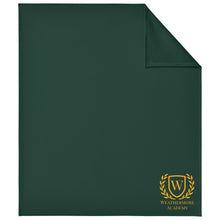 Load image into Gallery viewer, Weathermore Academy - "Crest" Sweatshirt Stadium Blanket
