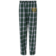 Load image into Gallery viewer, Weathermore Academy - "Crest" Adult Unisex Flannel Pants
